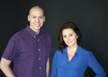 Chris Tolley and Laura Mullin