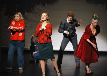 ‘Hallmark(ish)’ sends up ‘those’ Christmas and holiday films with comic jabs. ‘Hallmark(ish)’ sends up ‘those’ Christmas and holiday films with comic jabs.