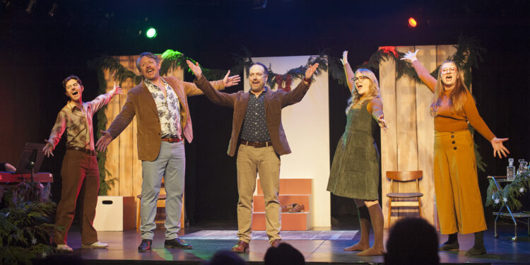 Holiday Hijinks abound in this Bad Dog Theatre improvised musical – made fresh every night! Holiday Hijinks abound in this Bad Dog Theatre improvised musical – made fresh every night!