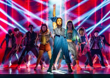 VOICE CHOICE: a dazzling Vanessa Sears leads a rapturous '& JULIET' cast. Dazzling and intoxicating! VOICE CHOICE: a dazzling Vanessa Sears leads a rapturous ‘& JULIET’ cast. Dazzling and intoxicating!