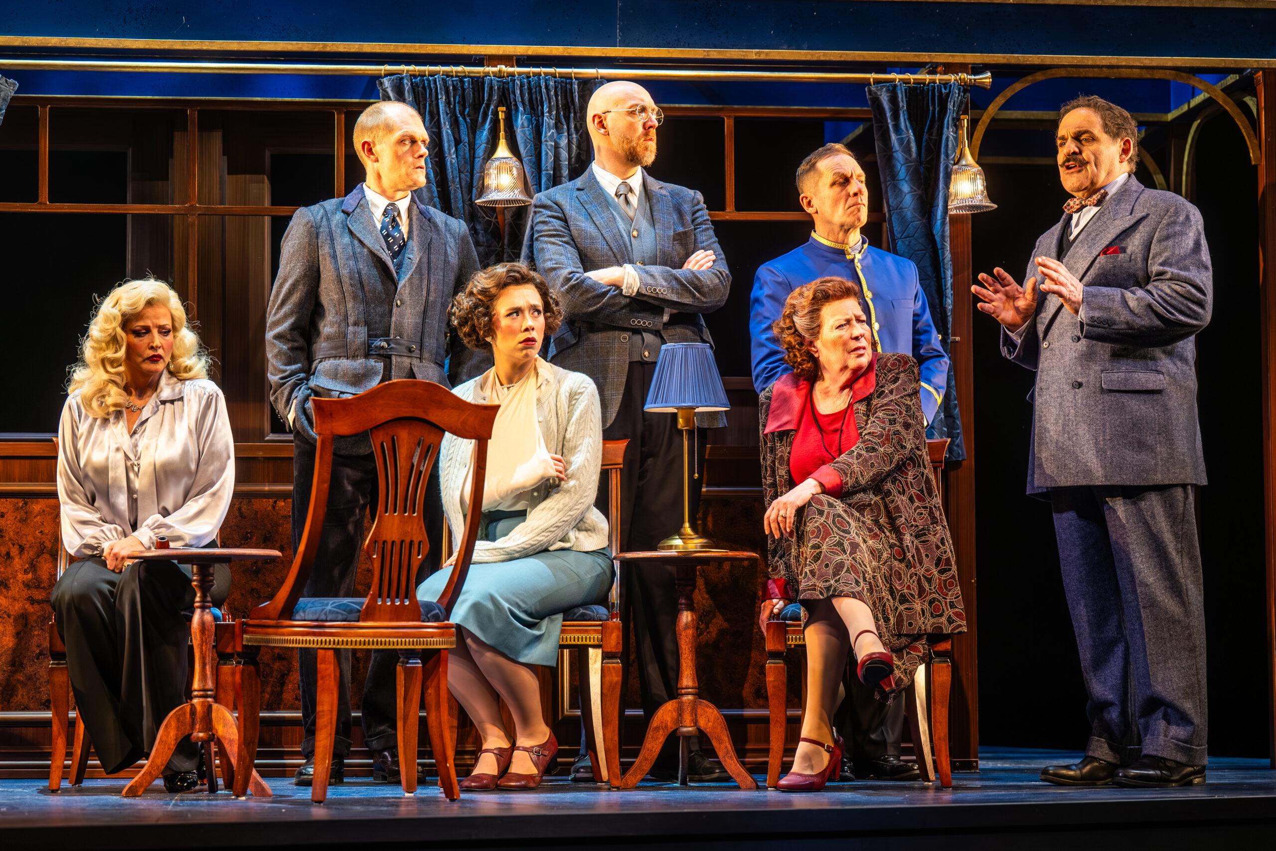 Daniel Kash rises to the occasion with a signature turn as Hercule Poirot