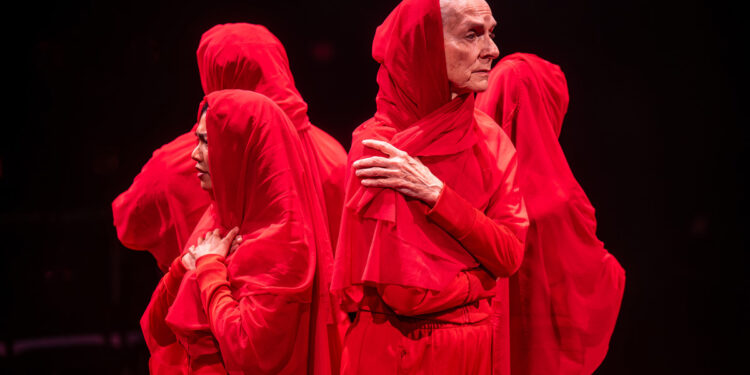 Nothing to enrich or deepen the Catholic faith in this ‘Mary, Mary, Mary, Mary.’ It’s pretty to look at and wonderful to hear distinct voices tell Gospel stories, but I learned nothing new about these four women in this abstract production. 
