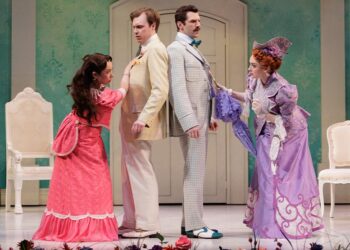 Stratford’s ‘The Importance of Being Earnest’ offers a visually rich staging of Wilde’s enduring comedy.
