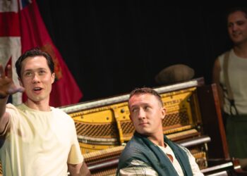 And No Birds Sang: engaging performances anchor a measured stage account of wartime memory and sacrifice. And No Birds Sang: engaging performances anchor a measured stage account of wartime memory and sacrifice.