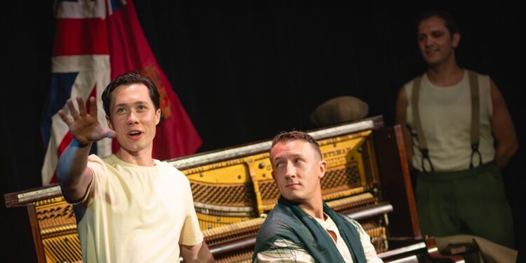 And No Birds Sang: engaging performances anchor a measured stage account of wartime memory and sacrifice.