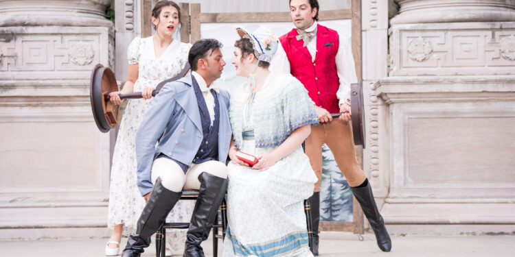 Guild Festival Theatre delivers a brisk, comic take on Jane Austen’s Gothic satire ‘Northanger Abbey’ Guild Festival Theatre delivers a brisk, comic take on Jane Austen’s Gothic satire ‘Northanger Abbey’