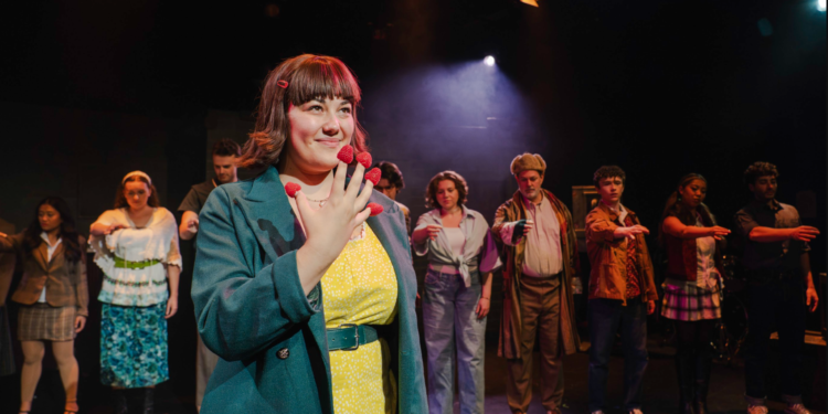 Whimsical, quirky, and romantic, Shifting Ground's 'Amélie' is a delightful treat. Young performers brimming with talent, energy, and charm bring it to life. Whimsical, quirky, and romantic, Shifting Ground’s ‘Amélie’ is a delightful treat. Young performers brimming with talent, energy, and charm bring it to life.