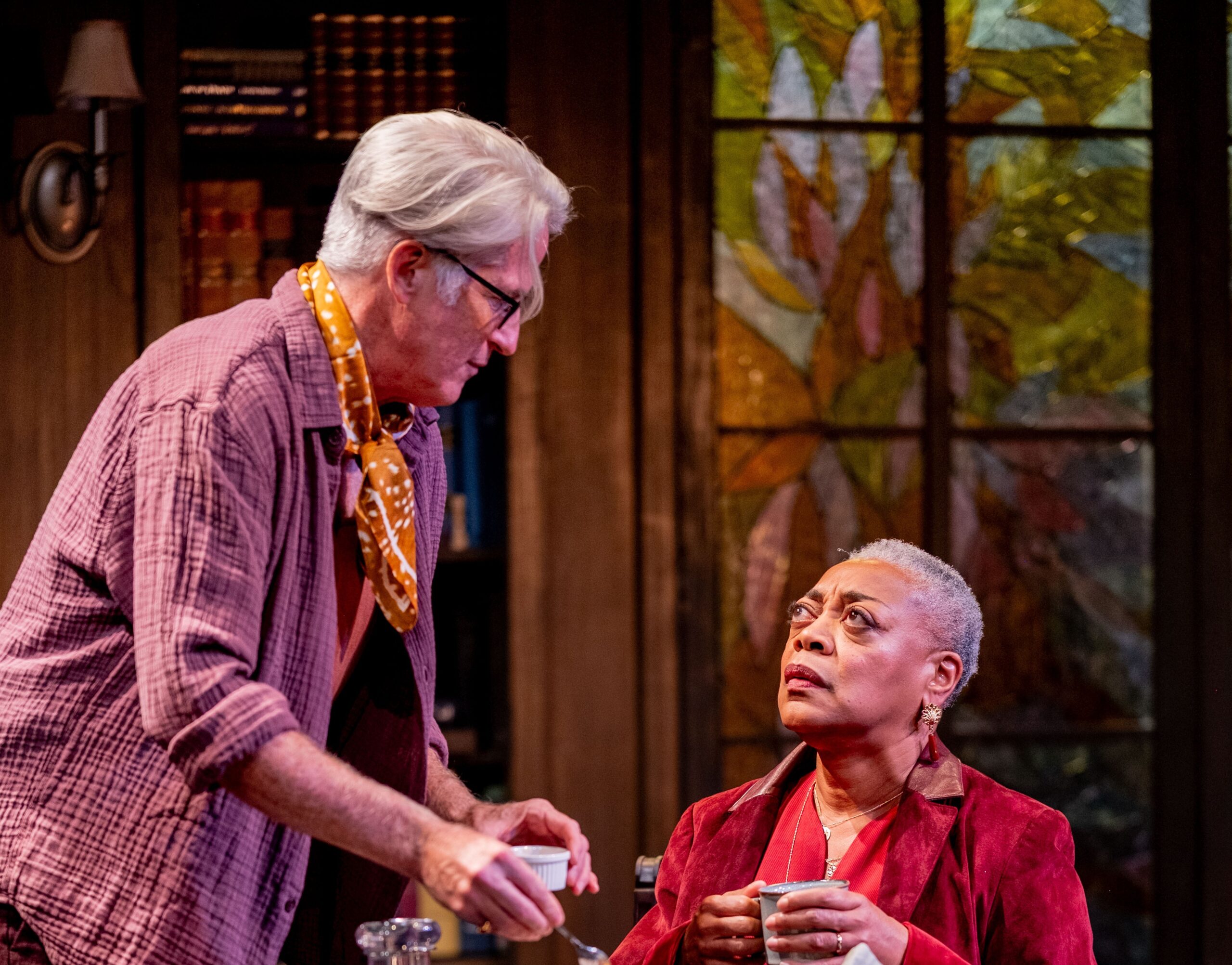 Despite occasional passages of wordy exposition, Karen Robinson leads a consistently strong ensemble with a notably assured performance in 'Prophetess'. Despite occasional passages of wordy exposition, Karen Robinson leads a consistently strong ensemble with a notably assured performance in ‘Prophetess’.